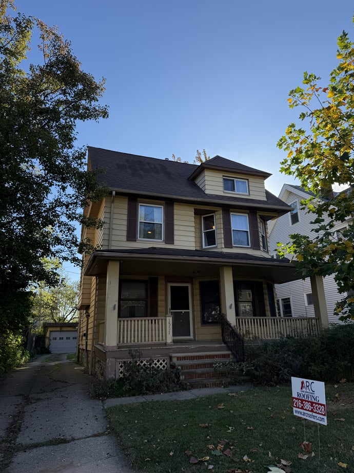 Two story house